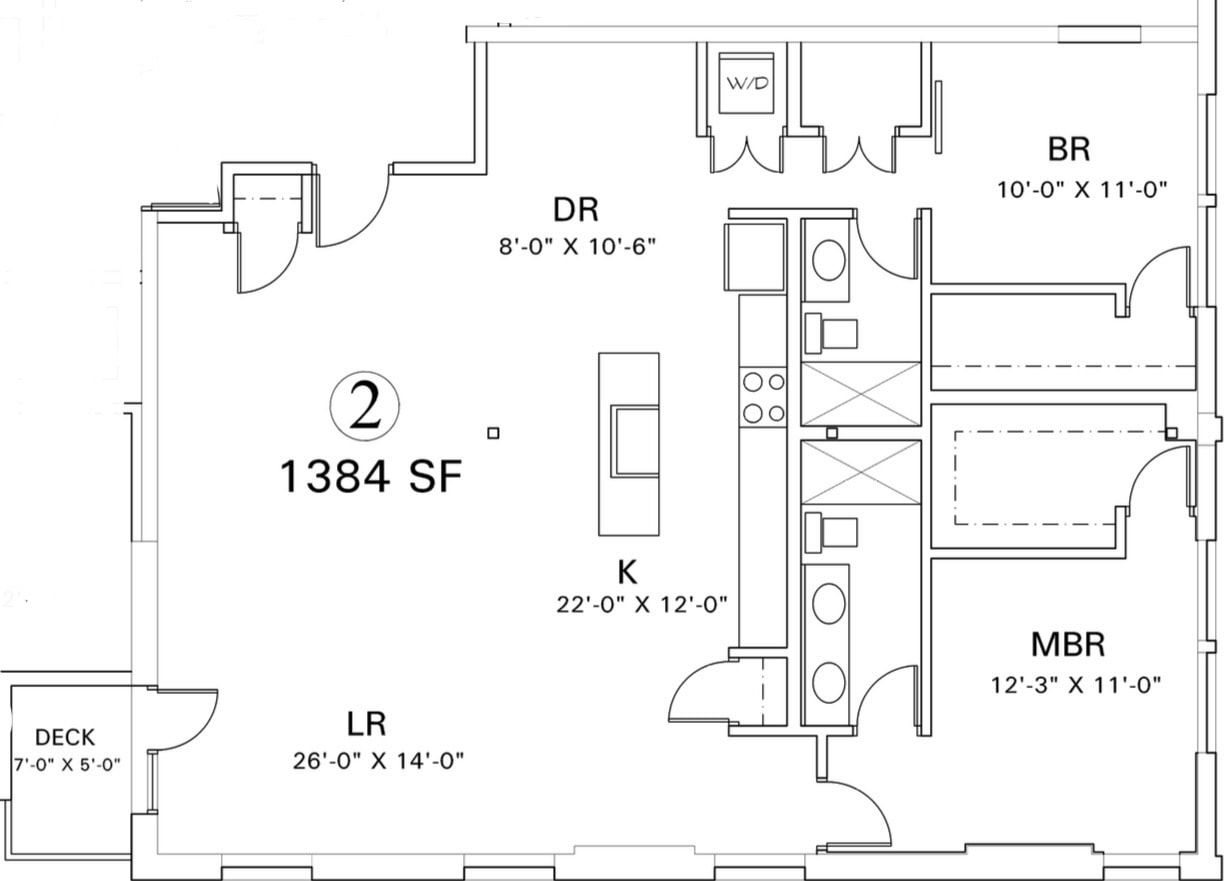Unit 2 floor plan
