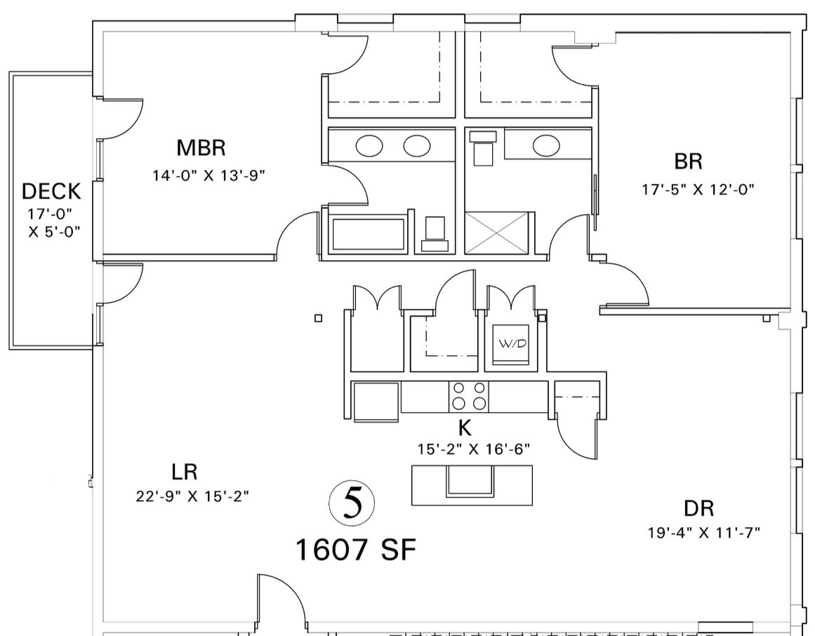 Unit 5 floor plan
