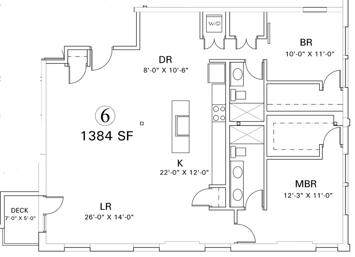 Unit 6 floor plan