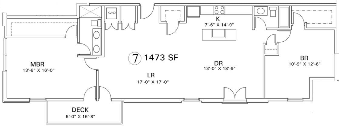 Unit 7 floor plan