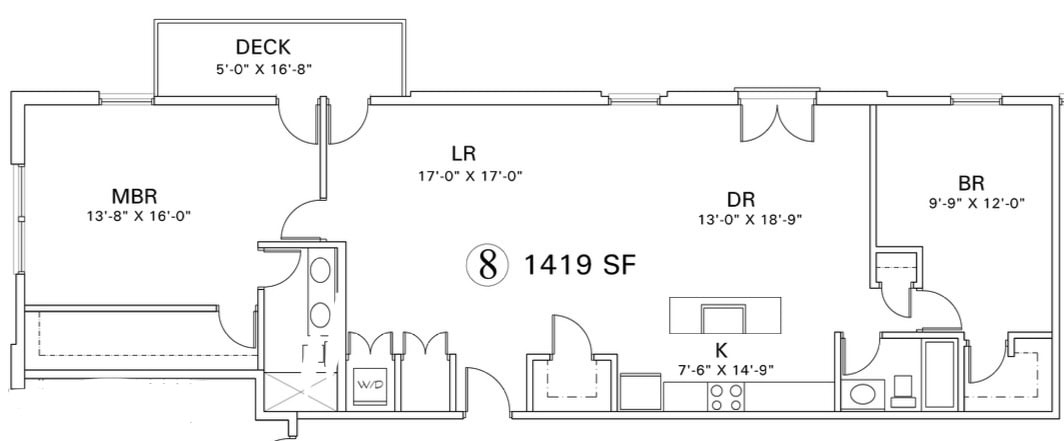 Unit 8 floor plan