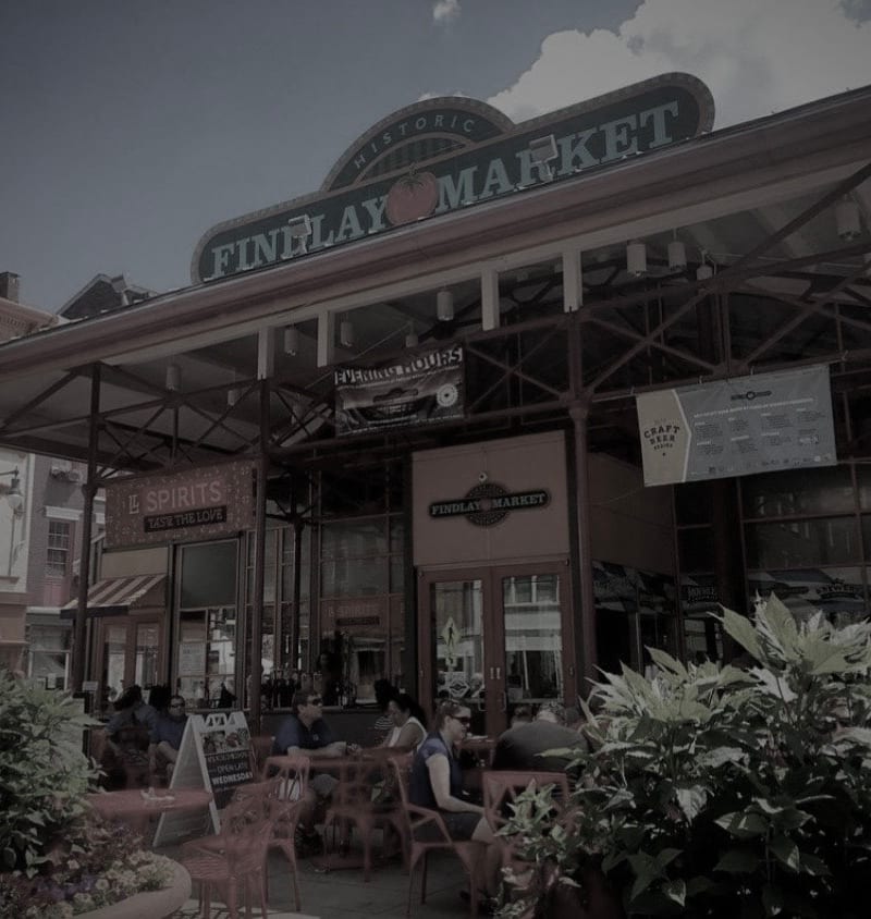 Historic mixed-use building exterior